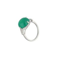 Chalcedon Ring Silber 925