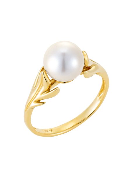 Perlen Ring Gold 585